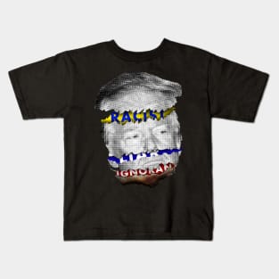 Anti Trump Design Kids T-Shirt